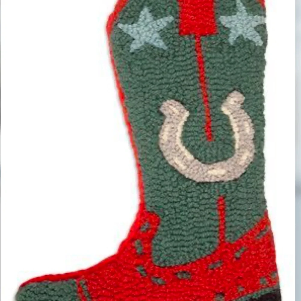 Lucky Star Boot Wool Stocking - Picture 2 of 12